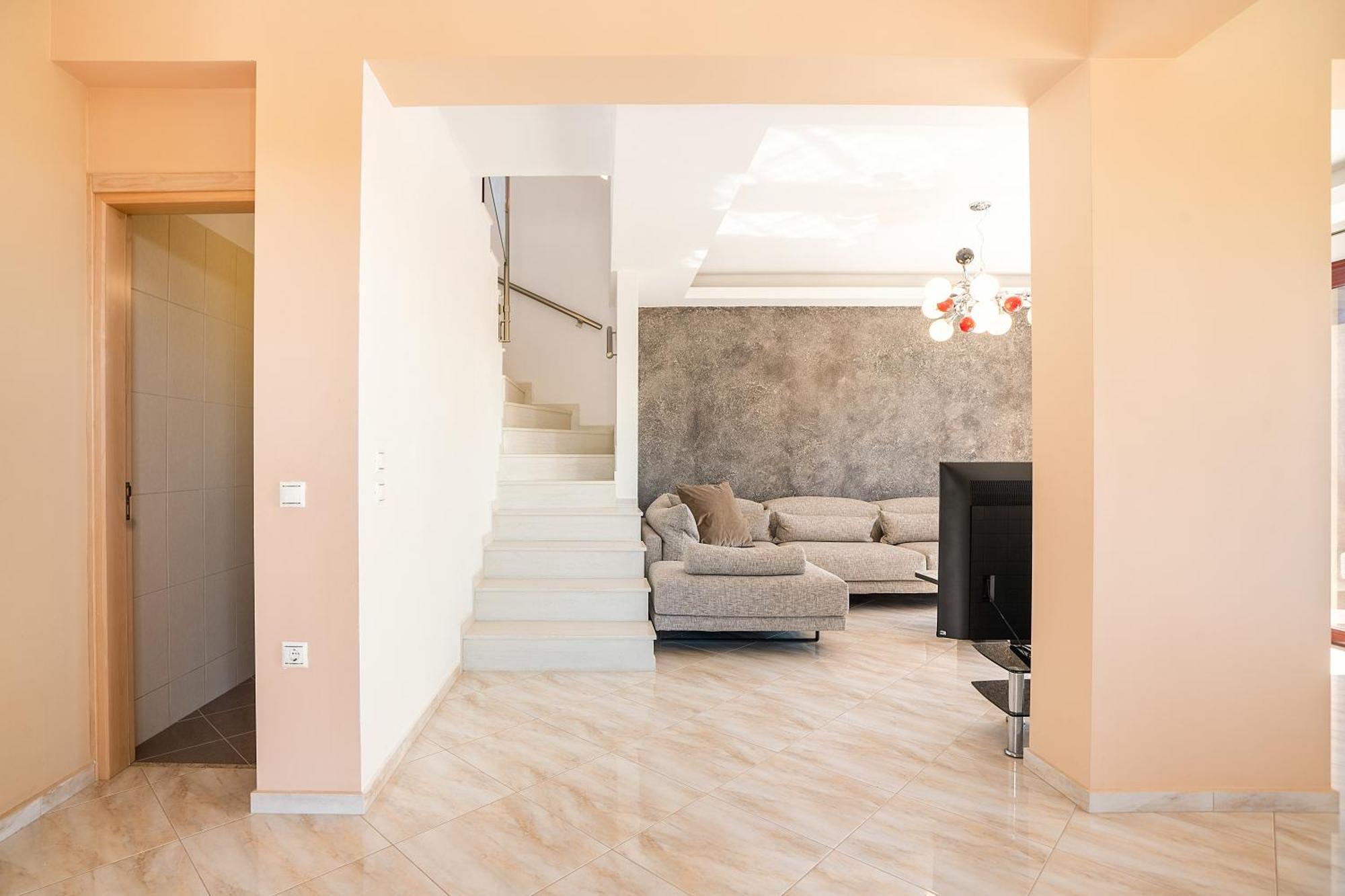 Sky Hills Villa Psinthos Bagian luar foto