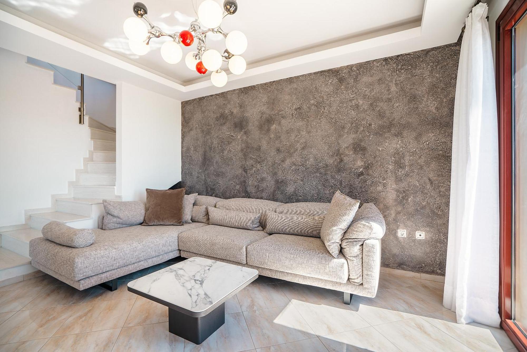 Sky Hills Villa Psinthos Bagian luar foto