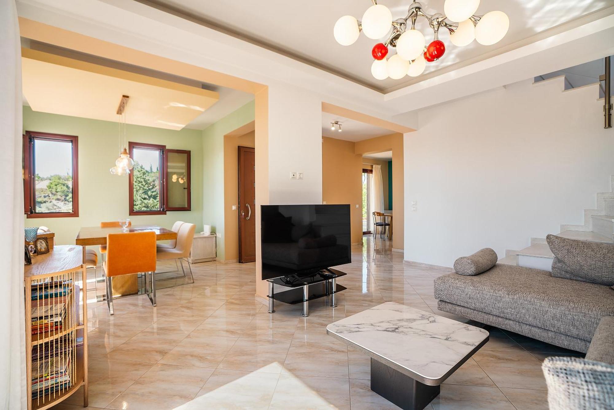 Sky Hills Villa Psinthos Bagian luar foto
